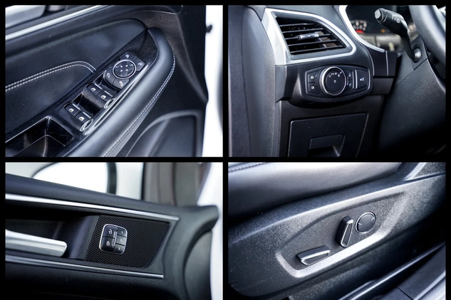 Ford EDGE cena 89900 przebieg: 123624, rok produkcji 2017 z Bieruń małe 667